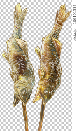 鹽烤香魚_兩條立式 鹽烤香魚_兩條立式 106101555