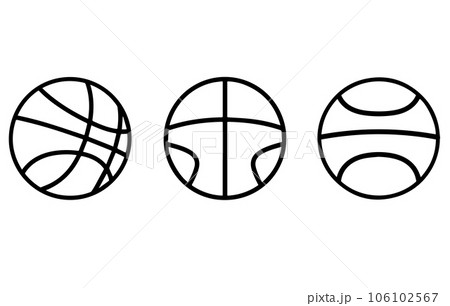 Basketball Flat Icon, basketball icon image, basketball icon illustration , 106102567
