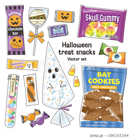 Halloween treat snacks Halloween treat snacks 106103164