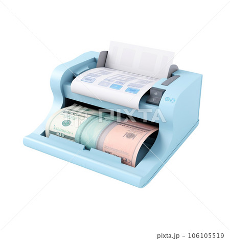 3D Pastel cash register bill counter money business isolated on white background 3D Pastel cash register bill counter money business isolated on white background 106105519