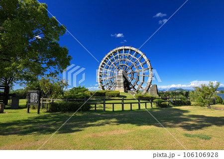 能登川水車（滋賀県東近江市伊庭町） 106106928