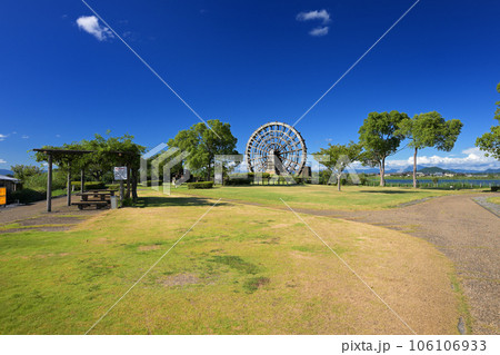 能登川水車（滋賀県東近江市伊庭町） 106106933