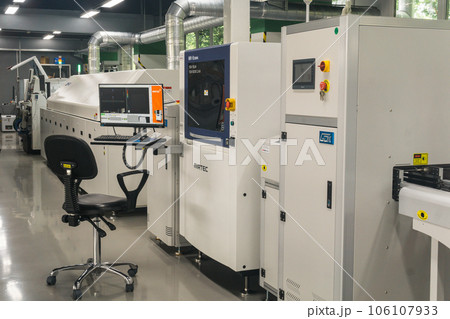 production line for printed circuit board, automatic chip mounter 106107933