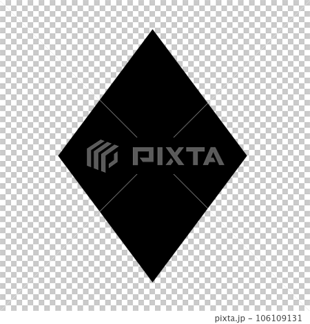 Filled style icons representing playing cards, diamonds Filled style icons representing playing cards, diamonds 106109131
