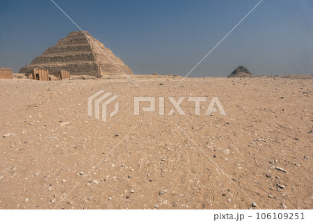 Saqqara Pyramids Complex Enchantment Egypt Summer Travel 106109251