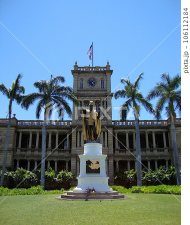 Statue of King Kamehameha, Honolulu, Hawaii Statue of King Kamehameha, Honolulu, Hawaii 106112184