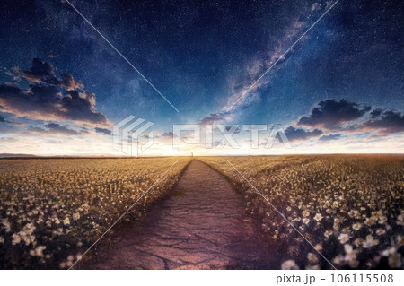 《AI画像》冬の大草原 《AI画像》冬の大草原 106115508