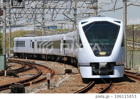 【東武】N100系「スペーシア X」（東武スカイツリーライン：鐘ヶ淵駅） 106115853