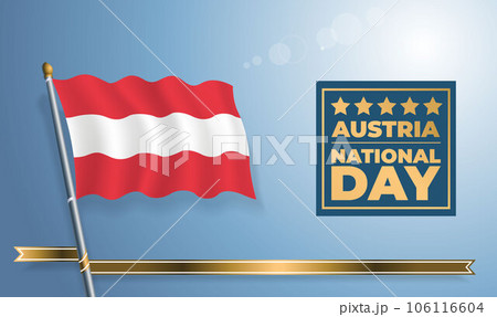 Austria National Day, celebration template banner Austria National Day, celebration template banner 106116604