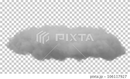 3Dで描かれたグレーの雲 3Dで描かれたグレーの雲 106117927
