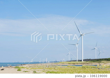 秋田県風力発電イメージ 秋田県風力発電イメージ 106119000