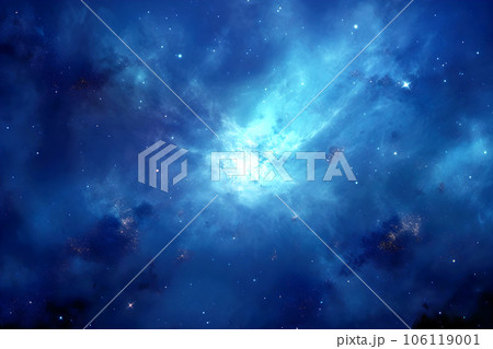 神秘的な宇宙背景-Generative AI 106119001