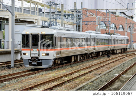 間合い運用で普通列車として運行されている373系特急形車両 106119067