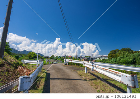 中荻野の夏景色 長閑な町 中荻野の夏景色 長閑な町 106121493