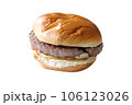 Hamburger classic burger american cheeseburger with cheese and beef 106123026