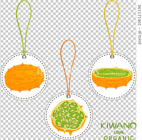 Sweet juicy tasty natural eco product kiwano 106123198