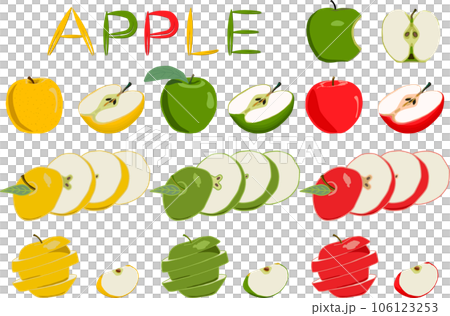 Sweet juicy tasty natural eco product apple 106123253