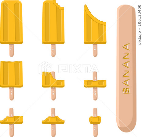Big set various sweet tasty natural ice cream Big set various sweet tasty natural ice cream 106123400