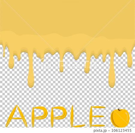 Sweet bright syrup consisting of tasty texture 106123455