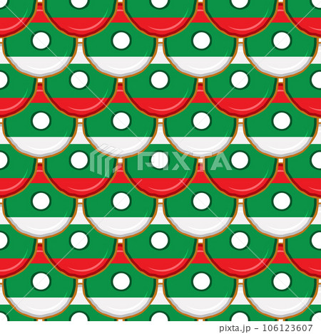 Pattern cookie with flag country Bulgaria in tasty biscuit Pattern cookie with flag country Bulgaria in tasty biscuit 106123607