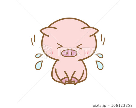 三つ指をついて謝るぶた 106123858