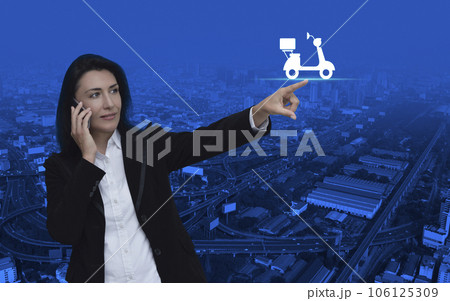 Business delivery service concept 106125309