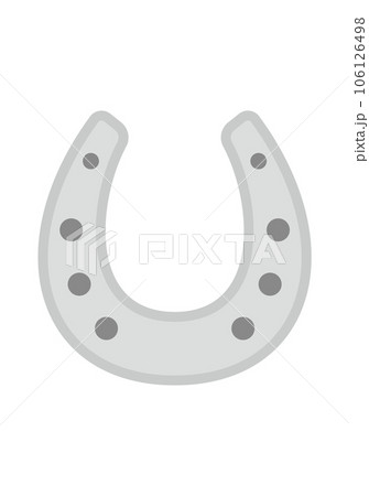 蹄鉄アイコン(グレー) 蹄鉄アイコン(グレー) 106126498
