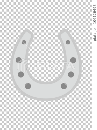 蹄鉄アイコン(グレー) 蹄鉄アイコン(グレー) 106126498