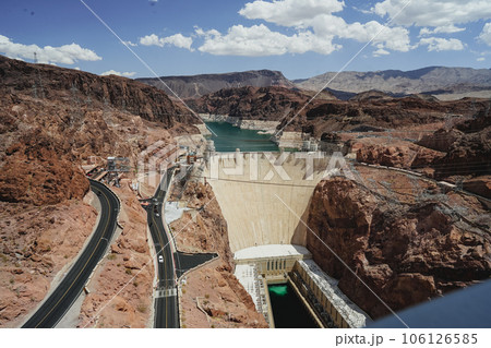フーバーダムの全貌 フーバーダムの全貌 106126585