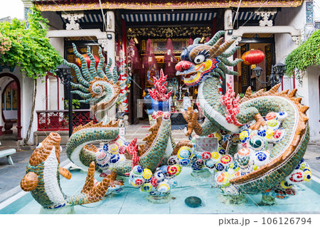 ホイアンのドラゴンのオブジェ 106126794