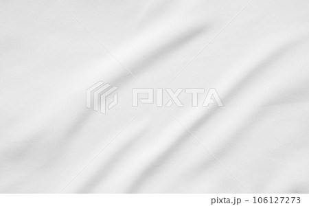 White fabric smooth texture surface background 106127273
