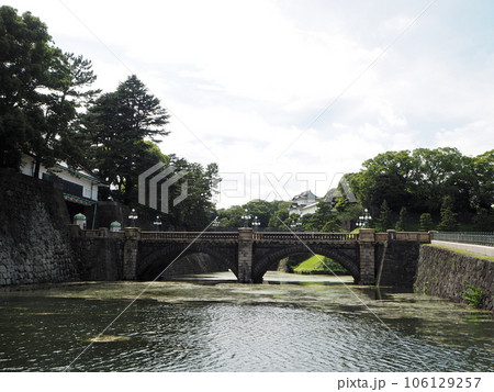 皇居外苑の観光スポット、二重橋 皇居外苑の観光スポット、二重橋 106129257