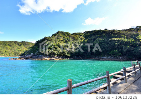 見残し　見残し海岸　自然の造形　高知県土佐清水市 106133228