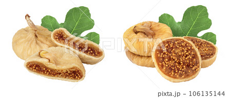 dried fig isolated on white background with full depth of field dried fig isolated on white background with full depth of field 106135144