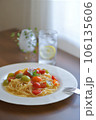 カラフルトマトの冷製パスタ 106135606