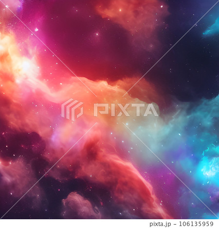 galaxy space random background, nebula light sky, abstract element design 106135959