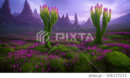 異世界の風景 奇妙な植物 6 異世界の風景 奇妙な植物 6 106137215