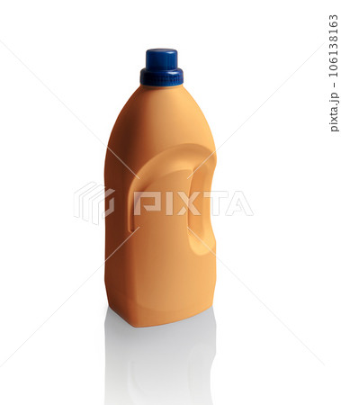 Bottle of dishwashing liquid isolated on white 106138163