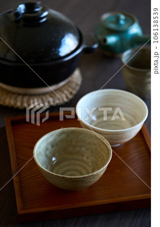 炊飯土鍋とお茶碗 炊飯土鍋とお茶碗 106138539