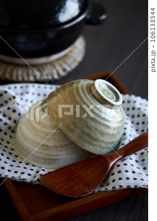 炊飯土鍋とお茶碗 106138544