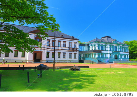 【石川県】晴天の国立工芸館 106138795