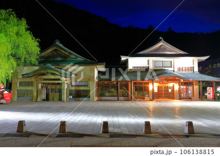 【石川県】山中温泉総湯の夜景 106138815