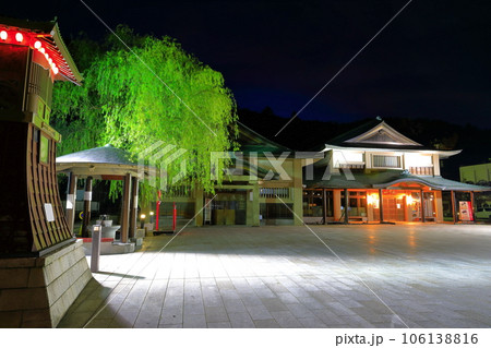 【石川県】山中温泉総湯の夜景 106138816
