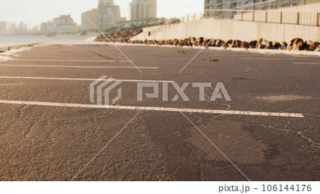 car parking on the beach in California car parking on the beach in California 106144176
