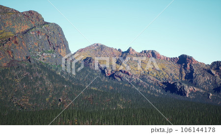 aerial Rocky Mountains Landscape panorama aerial Rocky Mountains Landscape panorama 106144178