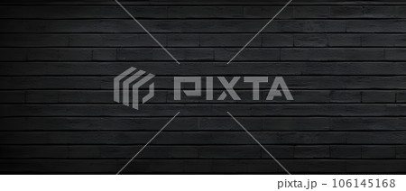 黒レンガの背景　テクスチャ 106145168