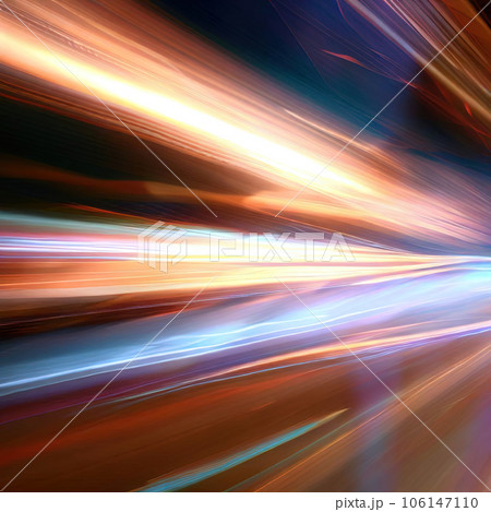 Light expresses the sense of speed. 106147110