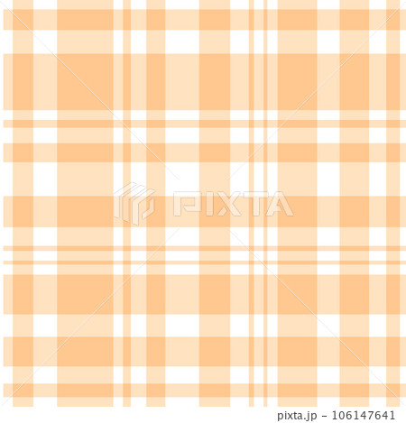 Seamless diagonal gingham plaid pattern in pastel orange. Seamless background orange plaid PNG file. Seamless diagonal gingham plaid pattern in pastel orange. Seamless background orange plaid PNG file. 106147641