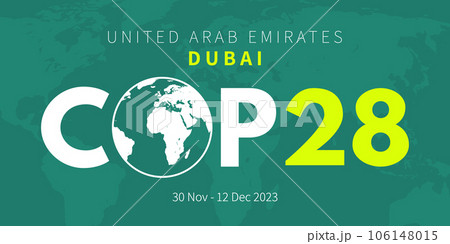 COP28 UAE. United Nations Climate Change...のイラスト素材 [106148015] - PIXTA