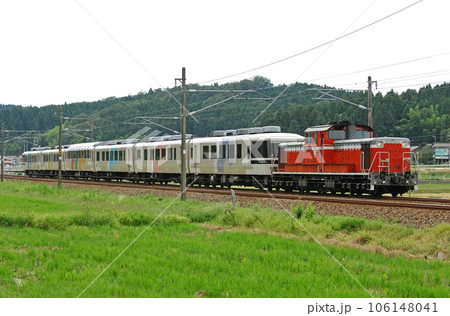 北陸本線 牛ノ谷ー大聖寺 JR西日本 DD51-1043+12系(宮原) あすか 北陸本線 牛ノ谷ー大聖寺 JR西日本 DD51-1043+12系(宮原) あすか 106148041